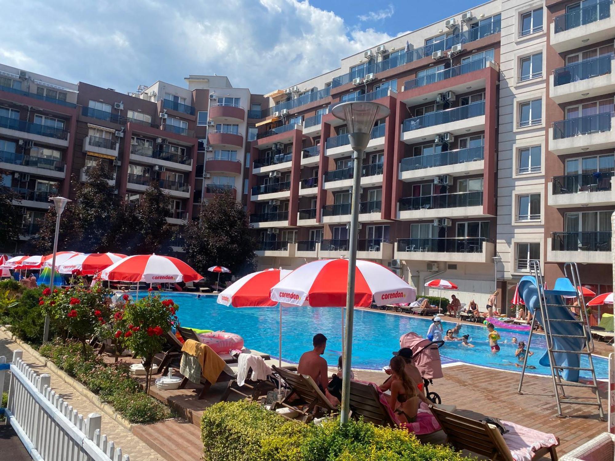 Admiral Plaza C 53 Private Cozy Studio Sunny Beach Exterior foto